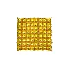 Стіна фольгована золотиста для фотозон 100х28 см. Куби, фото 2