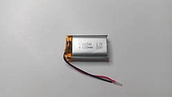 Акумулятор з контролером заряду Li-Pol 102540 3,7V 1200 mAh (10*25*40 мм)