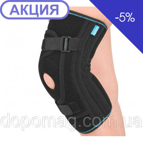 Алком 4038 Бандаж для фіксації колінної чашечки неопреновий ampquotActive