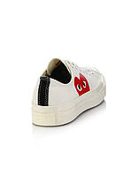 Кеди Converse Chuck Taylor All-Star 70s Low Ox Comme des Garcons PLAY White, фото 5