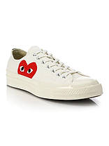 Кеди Converse Chuck Taylor All-Star 70s Low Ox Comme des Garcons PLAY White, фото 3