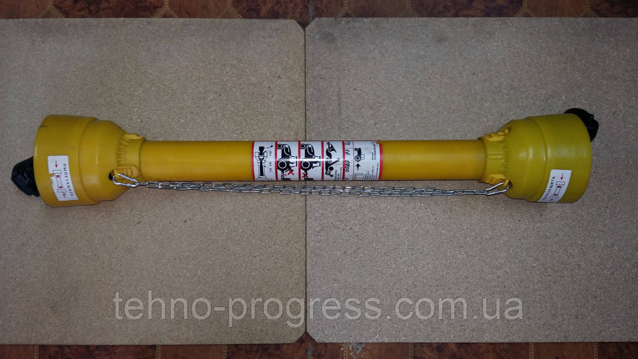 Вал карданний (сільгосптехніка)довжина 800 -1300 мм, 8-6 шліц,28х73 хрестовина, T2