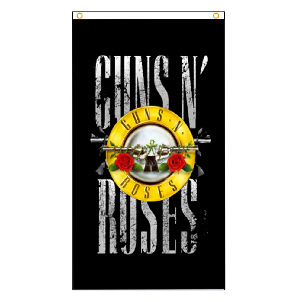 Прапор GUNS'N'ROSES Logo