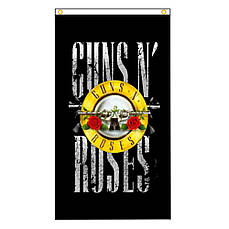 Прапор GUNS'N'ROSES Logo