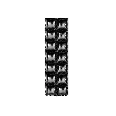 Стіна фольгована для фотозон чорна 100х28 см. Куби