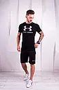 Спортивний літній костюм | комплект футболка та шорти under armour, фото 3