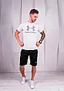 Спортивний літній костюм | комплект футболка та шорти under armour, фото 4