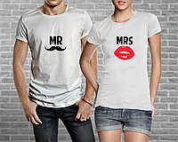 Футболки парні Mr and Mrs