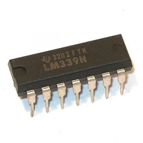 Компаратор LM339, DIP14