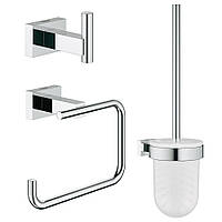 Набор аксессуаров для ванной комнаты GROHE Essentials Cube 40757001 хром 111248