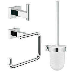 Набір аксесуарів для ванної кімнати GROHE Essentials Cube 40757001 хром 111248