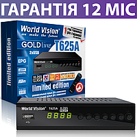 Тюнер Т2 World Vision T625A, приставка-приймач для ТБ, ресивер DVB-T2