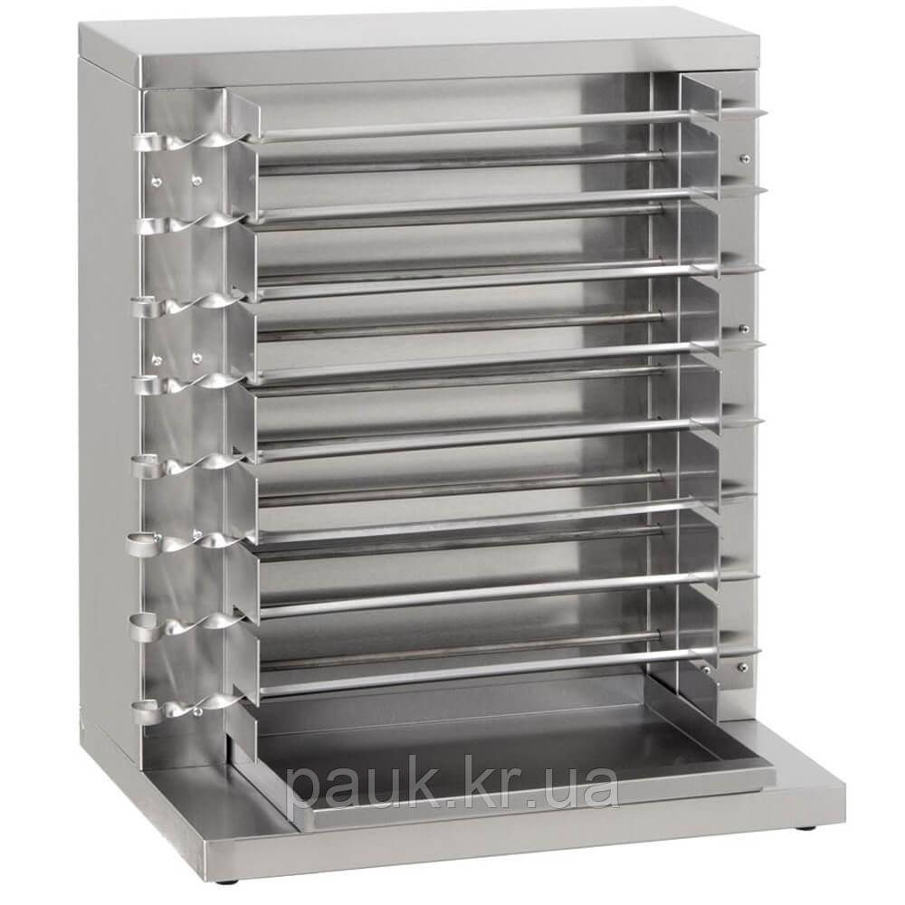 Шашличниця електрична Ш-8 на 8 шампурів, електрошашличниця, вертикальна шашличниця електрична, фото 1