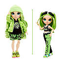 Лялька Рейнбоу Хай Джейд Хантер Rainbow High Jade Hunter серії Junior – Green Fashion Doll 579991, фото 4