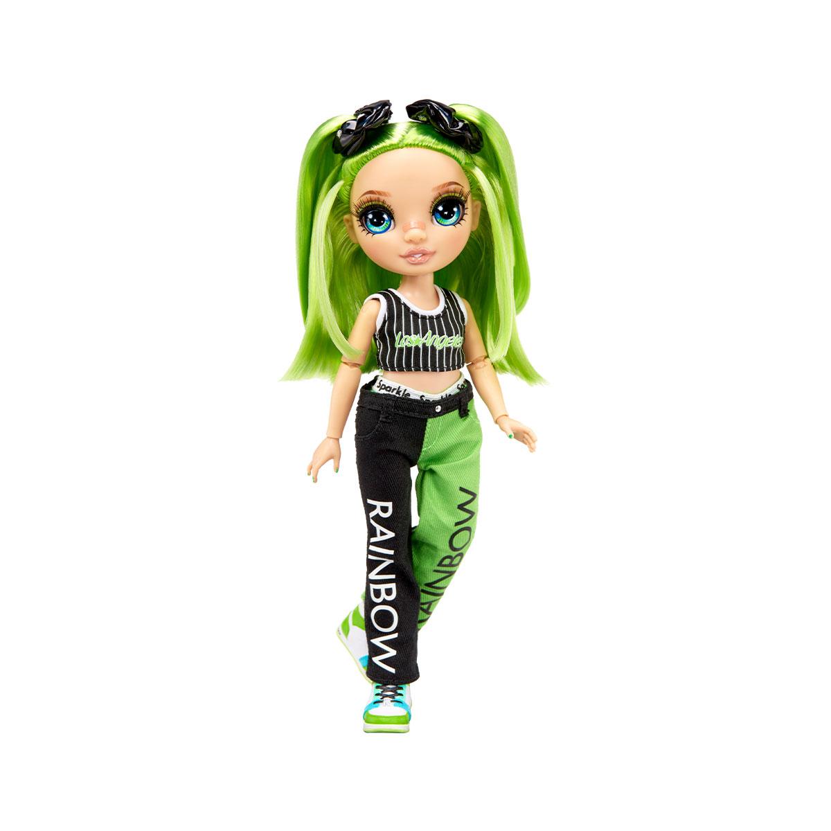 Лялька Рейнбоу Хай Джейд Хантер Rainbow High Jade Hunter серії Junior – Green Fashion Doll 579991