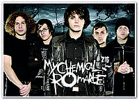 My Chemical Romance американская рок-группа постер