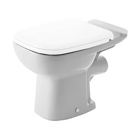 D-CODE унітаз підлоговий 65*35,5*38,5 см, горизонтальний випуск, фото 1