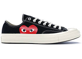 Кеди Converse Chuck Taylor All-Star 70s Low Ox Comme des Garcons PLAY Black