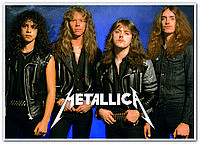 Metallica - Музыкальная группа постер