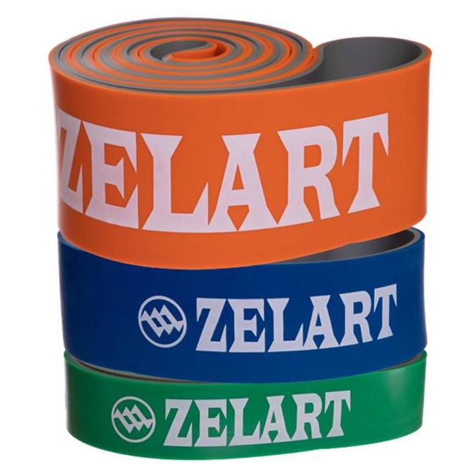 Еспандер-петлі для підтягування ZELART POWER BANDS жорсткість M-L-XL (FI-0911-6-7-8)