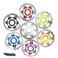 Тормозной ротор для горного велосипеда CATAZER, ротор из стали лучшего рассеивания тепла 160 мм DS-008