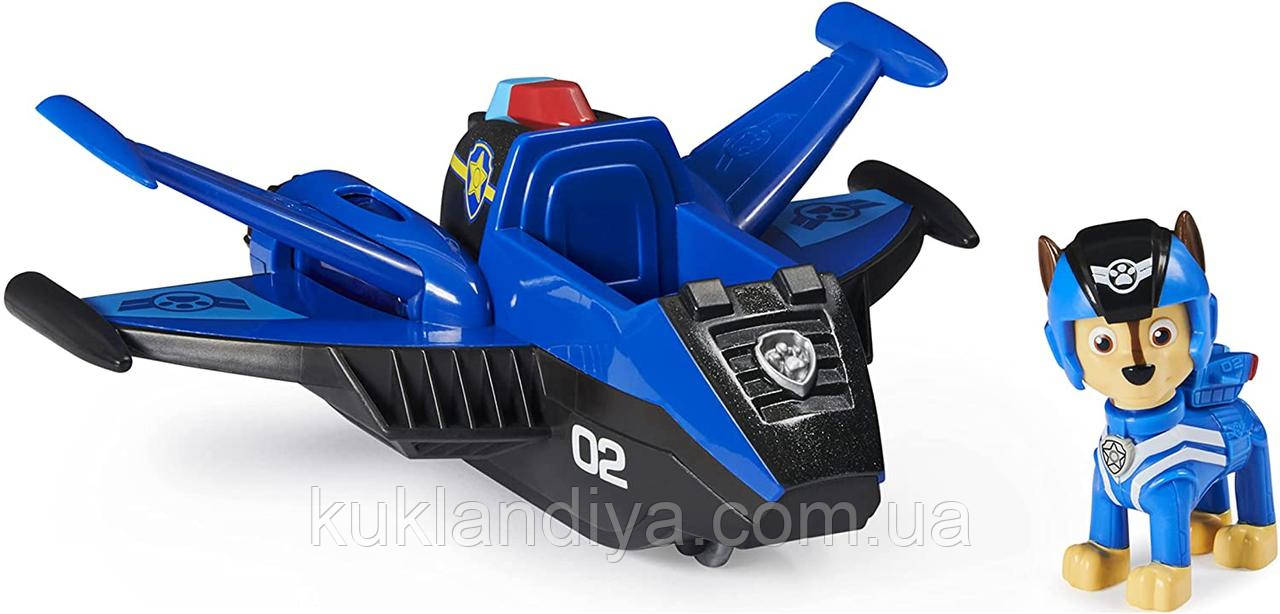 Щенячий Патруль Чейз і Літак зі світлом і звуком Paw Patrol Spin Master, фото 1