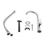 Змішувач для кухні Qtap Robin QTROB9060102C Chrome, фото 4