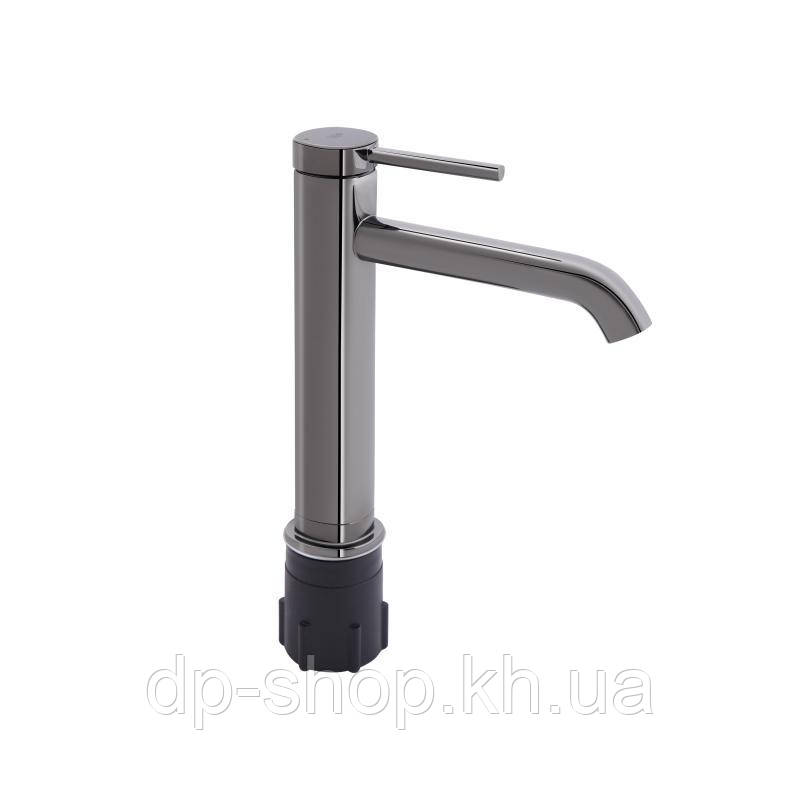 Змішувач для раковини Qtap Robin високий QTROB1060H102K Black Chrome, фото 1