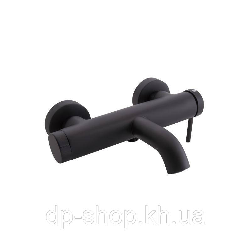 Змішувач для ванни Qtap Robin QTROB3060102B Black Matt, фото 1