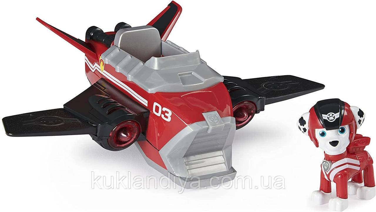 Щенячий Патруль Маршалл і Літак зі світлом і звуком Paw Patrol Spin Master, фото 1