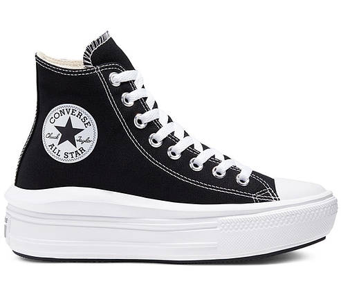 Кеди Converse Chuck Taylor All-Star Move Black Hi, фото 1