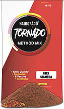 Прикормка HALDORÁDÓ TORNADO Method MIX Édes Szamóca
