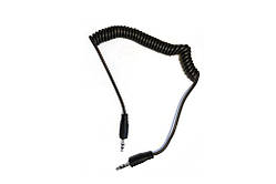 Шнур AUX шт.3,5 стерео- шт.3,5 стереовитий 1,2 м.