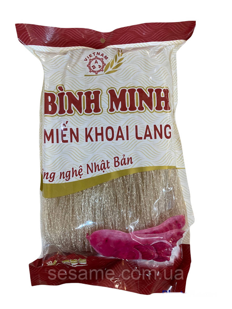 Фунчоза крахмальная из Батат Binh Minh, вермишель из сладкого картофеля 300 г (Вьетнам) - фото 1 - id-p976719483