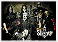 Slipknot — американская ню-метал-группа плакат