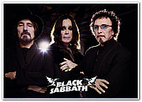 Black Sabbath - Рок группа плакат