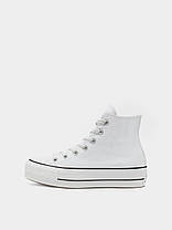 Кеди Converse Chuck Taylor All Star Lift Hi White, фото 2