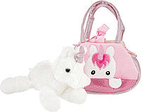 Сумочка с мини единорогом Aurora World Fancy Pals, Peek-A-Boo Unicorn Multi, 7 дюймов