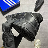 Чоловічі кросівки Adidas Niteball Total Black, чорні кросівки адідас найтбол, фото 3