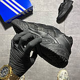 Чоловічі кросівки Adidas Niteball Total Black, чорні кросівки адідас найтбол, фото 4