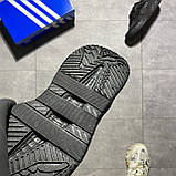 Чоловічі кросівки Adidas Niteball Total Black, чорні кросівки адідас найтбол, фото 9