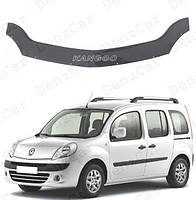 Дефлектор капота Renault Kangoo II 2008-2013\Мухобойка Рено Кенго 2