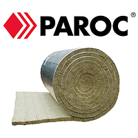 Минеральная вата с фольгой Парок, PAROC Hvac Lamella Mat AluCoat 20мм (1х10м/10м2), Ламельный мат Парок