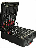 Великий набір інструментів і ключів Kassel Tools 409 предметів в чемодані на колесах Інструменти для будинку, фото 2