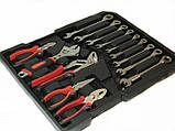 Великий набір інструментів і ключів Kassel Tools 409 предметів в чемодані на колесах Інструменти для будинку, фото 9