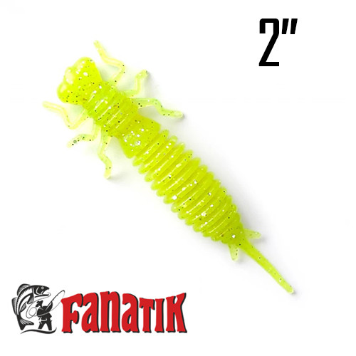LARVA 2″ (50 мм.) 8 шт. Силикон Fanatik 024