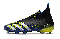 Бутсы adidas Predator Freak+ FG black/blue