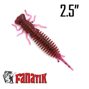 LARVA 2.5" (60 мм) 7 шт. Силікон Fanatik 121