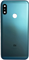 Задняя крышка Xiaomi Mi A2 Lite/Redmi 6 Pro синяя сервисный оригинал + стекло камеры