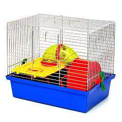 Клітка для гризунів "МІККІ ЛЮКС",цинк, 33,5*23*28,5 см